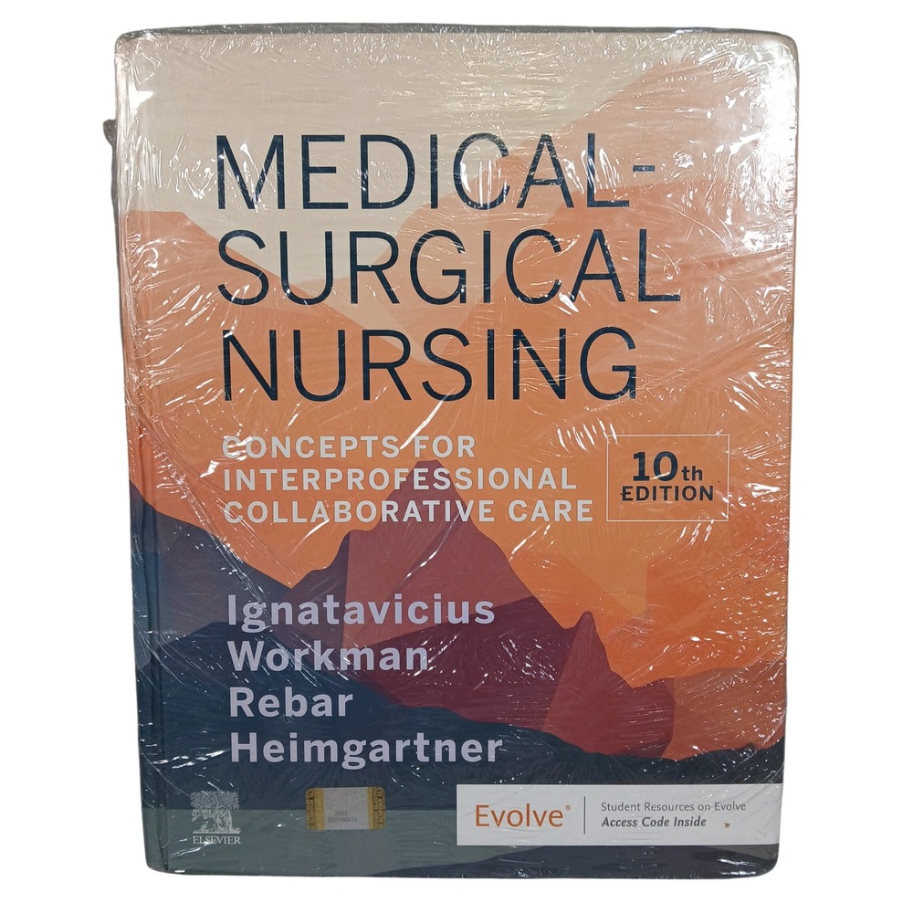 Elsevier Medical-Surgical Nursing 10th Edition Textbook Multicolor 2021